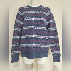 VINTAGE 100% WOOL HEAVY WHEIGHT j. crew sweater w-s, m-xs, boy xl.